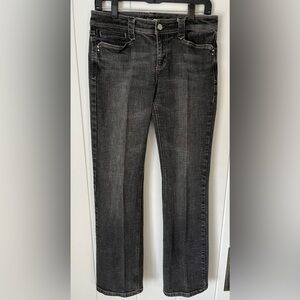 White House Black Market Charcoal vintage wash Jeans